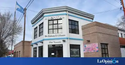 Dos hombres llegaron al hospital de Pico Truncado con heridas de arma blanca: qué encontró la Policía