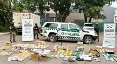 230 kilos de cocaína salieron de Santiago y terminaron en cenizas: dónde los quemaron