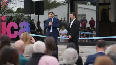 Con dos obras en el sur santafesino, Pullaro apuntó al AMBA y dejó una frase que incomoda a Nación