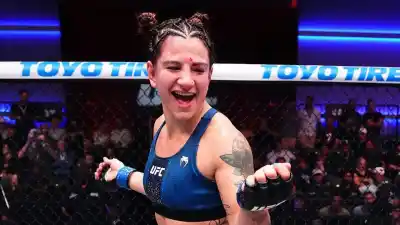 De cuidar mujeres en un cabaret de Brasil a pelear por el título de la UFC: el camino de Ailín Pérez