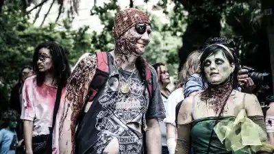 Jujuy se llena de zombies: el evento que vuelve después de tres años y no se suspende ni con lluvia