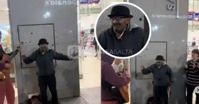 Salta busca respuestas: nadie sabe qué pasó con el abuelo que bailaba en la peatonal Alberdi