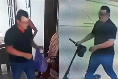 Le dijo que sus dólares iban a valer la mitad y ella le entregó US$400.000: el video del monopatín