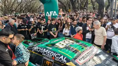 El TC copó Rosario y a los autos no los dejaron ni acelerar: qué pasó en Oroño