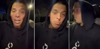 Influencer grabó una actitud al volante que lo dejó sin licencia: ¿qué dijo mientras conducía?
