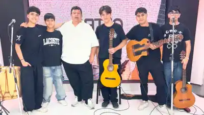 Cinco pibes de La Rioja subieron a un escenario de Córdoba y volvieron con una identidad propia