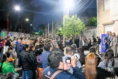 Encendió las luces de calle Chaco y reveló la cifra que ya alcanzó la ciudad
