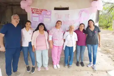 Un pueblo a 40 km de Bandera Bajada recibió la visita de dos médicos: qué prestaciones dejaron