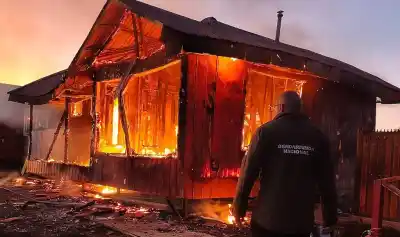 Un incendio arrasó el control chileno del Paso Río Bellavista: cuándo podría reabrir