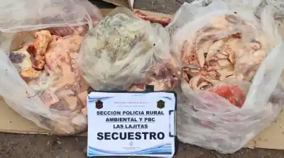 Encontró carne en una heladera y lo que halló la Policía Rural terminó en decomiso