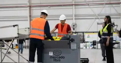 Mercado Libre abrió en Luján de Cuyo un centro que puede despachar 96.000 paquetes por día