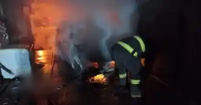 Tres incendios en horas: lo que dejó una discusión entre vecinos en General Alvear