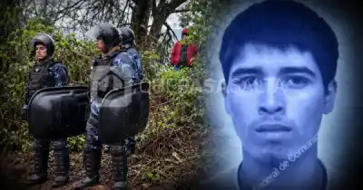 Rastrillaban el monte por el preso fugado y dieron con un cuerpo de mujer