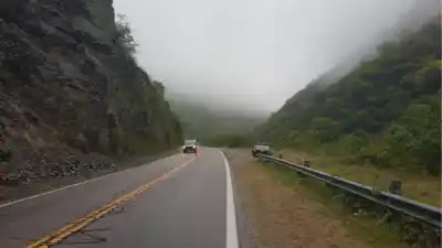 Ruta 60: la lluvia activó derrumbes en La Cébila y piden manejar con extrema precaución