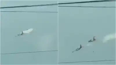 Dos aviones militares chocaron en pleno entrenamiento y la fuerza aérea tomó una decisión drástica