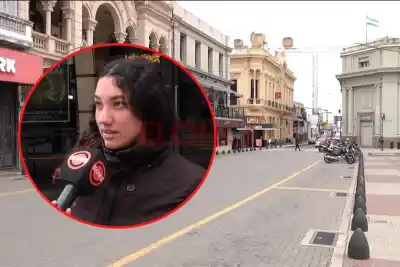 Caminaba por la peatonal San Martín a plena luz del día: un hombre se le cruzó de frente
