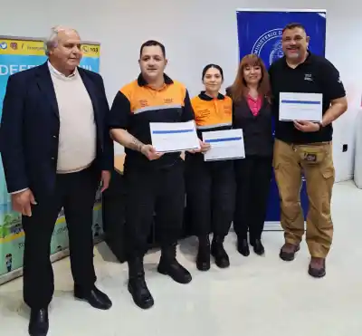 San Luis ya tiene sus primeros tres instructores en manejo del fuego: quiénes son