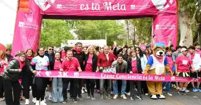 10.000 sanjuaninos desafiaron al viento y la lluvia: qué los movió a correr en el Parque de Mayo