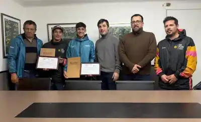 Dos atletas de Esquel van por Los Ángeles 2028: el respaldo que llegó desde el municipio
