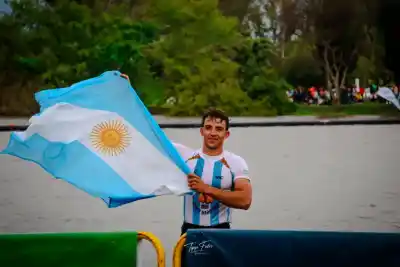 De local y a un paso del podio: el uruguayense que se quedó con la espina clavada en el Mundial de Canotaje