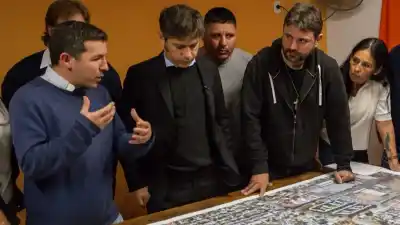Grabois definió a Milei con una frase bíblica en pleno acto con Kicillof