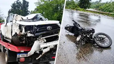 Iba en moto por la ruta 312 y una maniobra para esquivar un pozo terminó en tragedia en Alderetes
