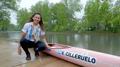 Remaba en el Limay y hoy es campeona del mundo: el dato que la dejó afuera de dos mundiales