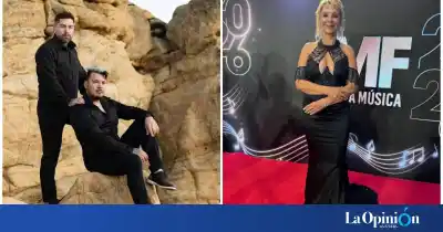 Tres medidas, un vestido y un riesgo: el diseño de Santa Cruz que deslumbró en los Martín Fierro