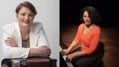 Piano y acordeón se cruzan en el Bellas Artes: la noche que celebra un siglo de arte entrerriano