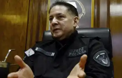 El jefe de la Policía de Misiones reveló qué encontraron los drones junto al auto incinerado