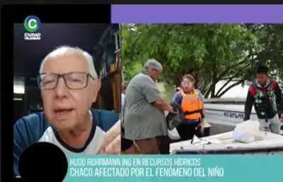 El Paraná subió 4 metros en Chaco y un experto anticipa qué pasará con las lluvias