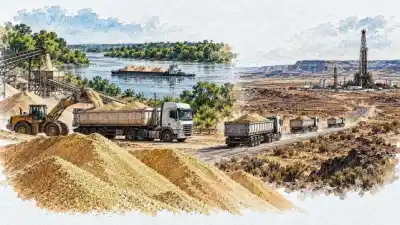 La arena de Entre Ríos mueve Vaca Muerta: el 75% sale de un solo lugar