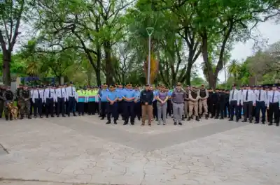 460 futuros policías salieron a caminar Resistencia: dónde los vas a ver