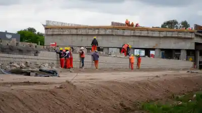 La Circunvalación de Río Cuarto avanza: 1.000 obreros y 300 máquinas trabajan de 7 a 19