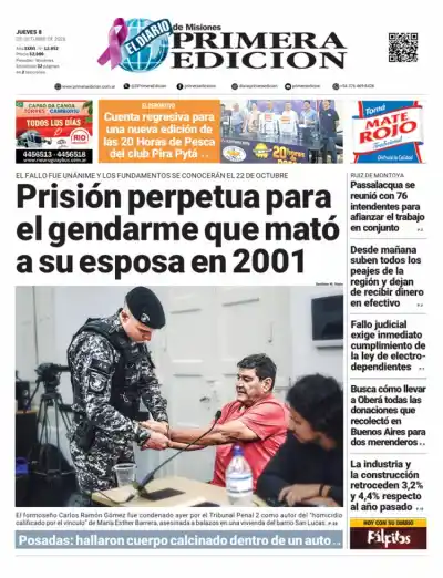 Un tribunal de Posadas dictó perpetua y acusó a dos jueces de "inventar" para liberar al acusado