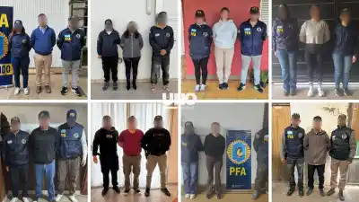 80 allanamientos en Santa Fe y el país: qué encontraron en las casas de los sospechosos