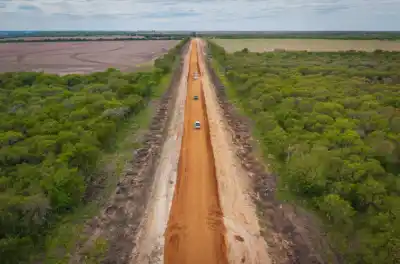 La ruta clave para los productores de tres departamentos ya tiene avance: qué falta para terminarla