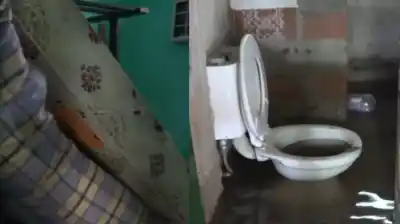 Con el agua hasta el cuello en Itatí: la familia que tuvo que elegir qué muebles salvar