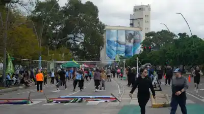 Rosario celebró 16 años de Calle Recreativa: el número que sorprendió a los organizadores