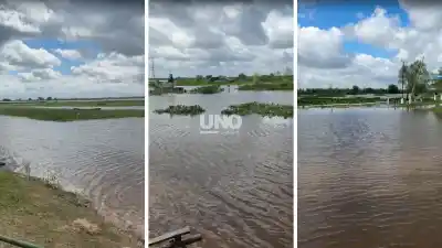 El río ya se mete en la costa de Monte Vera: el detalle que nadie mira en el agua