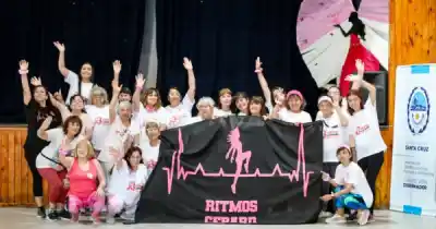 Río Gallegos se movió por el cáncer de mama: la jornada fitness que reunió a vecinos e instructores