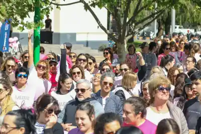 General Pico se movilizó por el cáncer de mama: la cifra que no se veía hace años