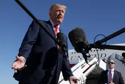 Trump no sabía nada del regreso de Machado y su respuesta llamó la atención