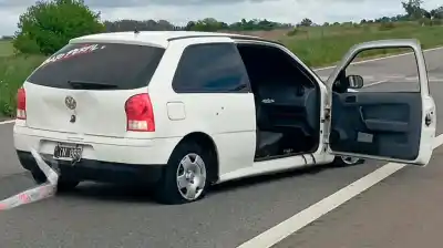 Persecución en Arrecifes: la Policía abrió fuego contra un auto con seis jóvenes de Pergamino