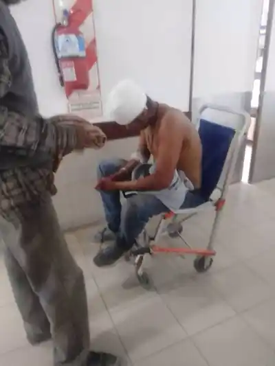 Machetazos en El Tráfico: uno quedó detenido y el otro se escapó