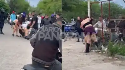 Tres contra una en plena calle: la golpiza a la salida del boliche que terminó con la Policía adentro
