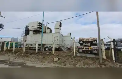 Ushuaia espera tres turbinas: la condición que puso Solar para liberar el próximo envío
