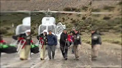 Dos hermanos de 90 y 76 años, aislados y sin medicación: quién subió al helicóptero a buscarlos