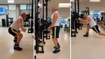 El video que dejó a todos boquiabiertos: lo que hizo el mandatario en el gimnasio nadie lo esperaba