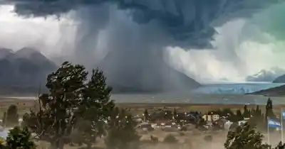 Santa Cruz bajo alerta amarilla: las zonas alcanzadas y la hora exacta en que se desata la peor tormenta en Río Gallegos